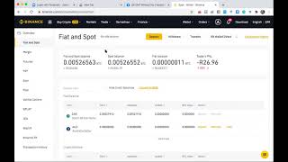 How to check your balance in binance [upl. by Adnicaj]