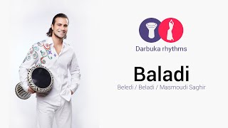 Baladi Beledi Beladi Masmoudi Saghir  Darbuka Rhythms 2 [upl. by Publia876]