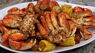 DUNGENESS Crab Boil  Seafood Boil Recipe [upl. by Amimej]