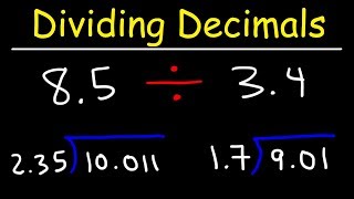 Dividing Decimals  Not So Easy [upl. by Mckee508]