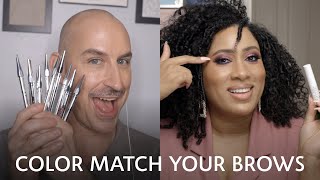 How to ColorMatch for Brows  Sephora [upl. by Nigen]