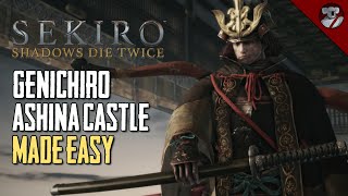 Genichiro Guide  Ashina Castle  Sekiro [upl. by Neitsirk]