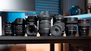 ULTIMATE Beginners Guide To CAMERA LENSES [upl. by Eibbed]