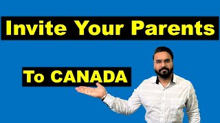 How To Sponsor Your Parents To Canada  Canada Couple [upl. by Houston]