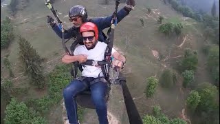 Paragliding in Manali Himanchal [upl. by Yclehc189]