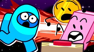 If Among Us Was a BFDI Challenge [upl. by Nolyk150]