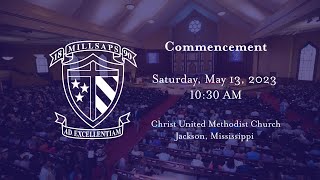 Millsaps College Commencement 2023 [upl. by Nauqyt]