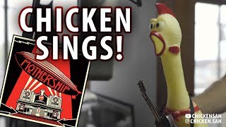 Immigrant Song  Rubber Chicken Cover 【Chickensan】 🐔 [upl. by Sachiko]