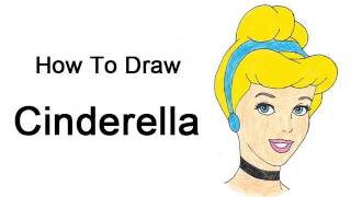 How to Draw Cinderella [upl. by Simonne]