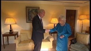 McGuinness praises Queen Elizabeths support of NI peace process [upl. by Sidnac]