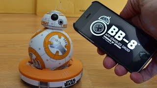 Sphero Star Wars The Force Awakens BB8 AppEnabled Droid Review [upl. by Paschasia102]