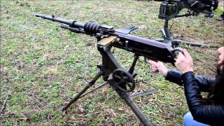 Hotchkiss Mle 1914 Machine Gun [upl. by Imoian]