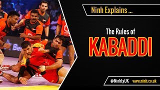 The Rules of Kabaddi  EXPLAINED [upl. by Renfred445]