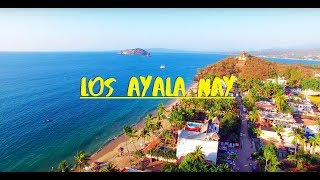 PLAYA LOS AYALA CERCAS DE RINCON DE GUAYABITOS NAYARIT MEXICO [upl. by Aleekat]