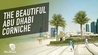 The iconic Abu Dhabi Corniche  Experience Abu Dhabi [upl. by Pontone]