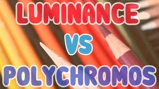 Caran Dache Luminance VS Faber Castell Polychromos Pencils [upl. by Johst]