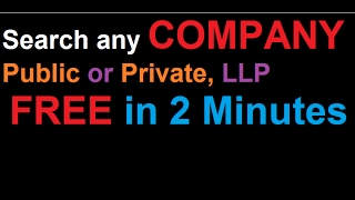 How to Check Company details  Private or Public  FREE in Just 2 Minutes [upl. by Rotberg]