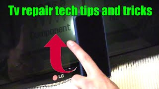 3 Ways to Troubleshoot LED LCD TV with a Black Screen TV repair part 1 [upl. by Rhee]