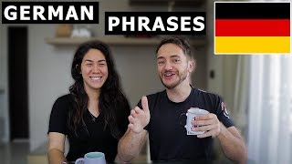 10 GERMAN PHRASES Every Traveler Should Know Basic German [upl. by Gridley673]