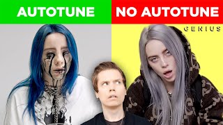 Comparing Singers With amp Without Autotune Billie Eilish Charlie Puth amp MORE [upl. by Ylecara517]