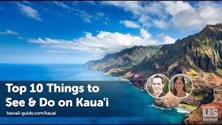 KAUAI  TOP 10 Things to See amp Do  Kauai’s Best Attractions  Must See amp Do [upl. by Acissj]