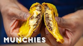 How To Make Jamaican Beef Patties [upl. by Dorothi937]