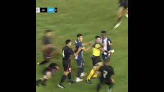 PELEA ENTRE LOS JUGADORES DE MORÓN Y ALIANZA LIMA 🤬 [upl. by Airamak]