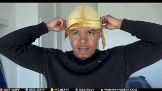 Durag Tutorial How To Tie A Durag In 20 Seconds [upl. by Lebasy]