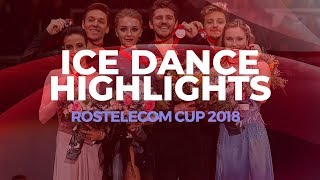 Best of Rostelecom Cup 2018  Ice Dance Highlights  GPFigure [upl. by Pattani]