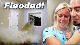 Heavy Rainstorm FLOODED Our Basement BUSTED Window And Rushing Water [upl. by Oicnerual]