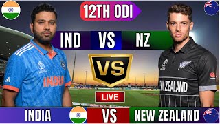 Live India Vs New Zealand Live  IND Vs NZ Live Match Today Last 30 Overs 2nd Innings livescore [upl. by Mychael]