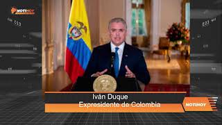 Iván DuqueExpresidente Colombia [upl. by Kanal]