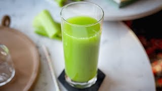 Celery Juice  How To Make Celery Juice In A Blender [upl. by Stoecker]