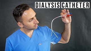 DIALYSIS Catheter Explained  Unboxing Interventional Radiology Equipment [upl. by Auka275]