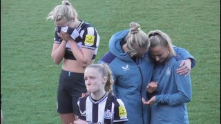 Heartbreak as tears flow  Fulltime footage as Newcastle lose in the cup final to Hashtag [upl. by Aihsined]