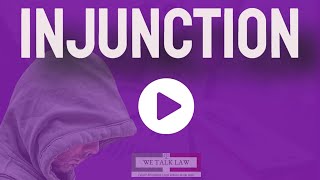 Injunctionobtaining a court injunction UK [upl. by Rooney]