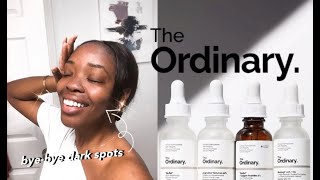 The Ordinary  5 BEST Products for Hyperpigmentation Dark Spots Oily  AcneProne Skin 2020 [upl. by Annaiviv281]