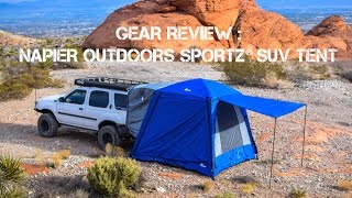 Napier Outdoors Sportz SUV Tent Review [upl. by Iharas140]