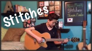 Stitches  Shawn Mendes  Fingerstyle Guitar Cover [upl. by Farron]