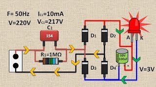 HOW TO CONNECT LED TO 220V  WITH CALCULATIONS [upl. by Eveivaneg580]