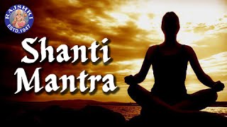 Shanti Mantra With Lyrics  Om Saha Navavatu  11 Times  Sanjeevani Bhelande  Peaceful Chants [upl. by Etac]