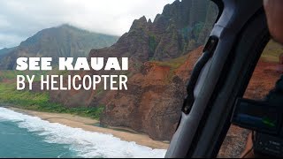 Things to do in Kauai Hawaii  Island Helicopter Tour [upl. by Mani]