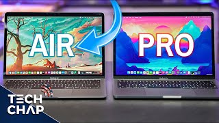 MacBook Air M1 vs MacBook Pro M1  Which is Best  The Tech Chap [upl. by Courtund]