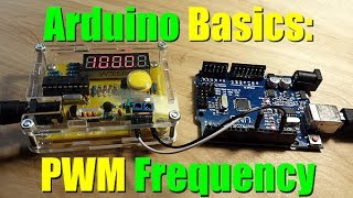 Arduino Basics Change your PWM Frequency [upl. by Alvina]