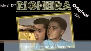 Righeira L Estate Sta Finendo Maxi 12 OfficialampOriginal Master 1985 [upl. by Zetram117]