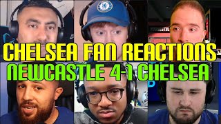 CHELSEA FANS REACTION TO NEWCASTLE 41 CHELSEA  FANS CHANNEL [upl. by Sul]