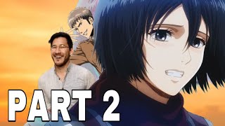 Attack On Titan voiceover parody part 2 [upl. by Naryb]