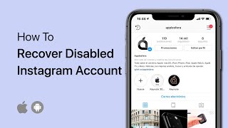 How To Recover Disabled Instagram Account [upl. by Kanal153]