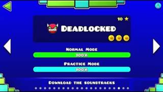 Geometry Dash  Deadlocked  1 Hour Version [upl. by Kerrill268]