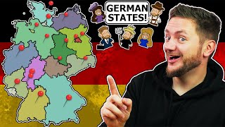 Every GERMAN State Explained Pronunciation amp Bundesländer [upl. by Solakcin]